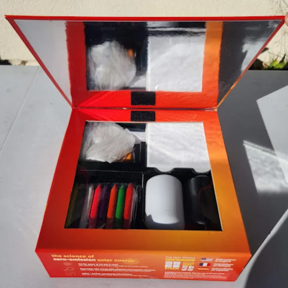 Griddly Games Just Add Sun Solar Science Art Kit Solar Oven Cooking Chemistry